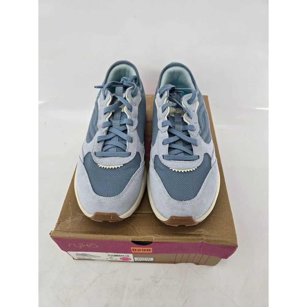 Ryka Upside TR Trail Running Shoes Womens 9.5W Citadel Blue J5719M1400 -VG‎